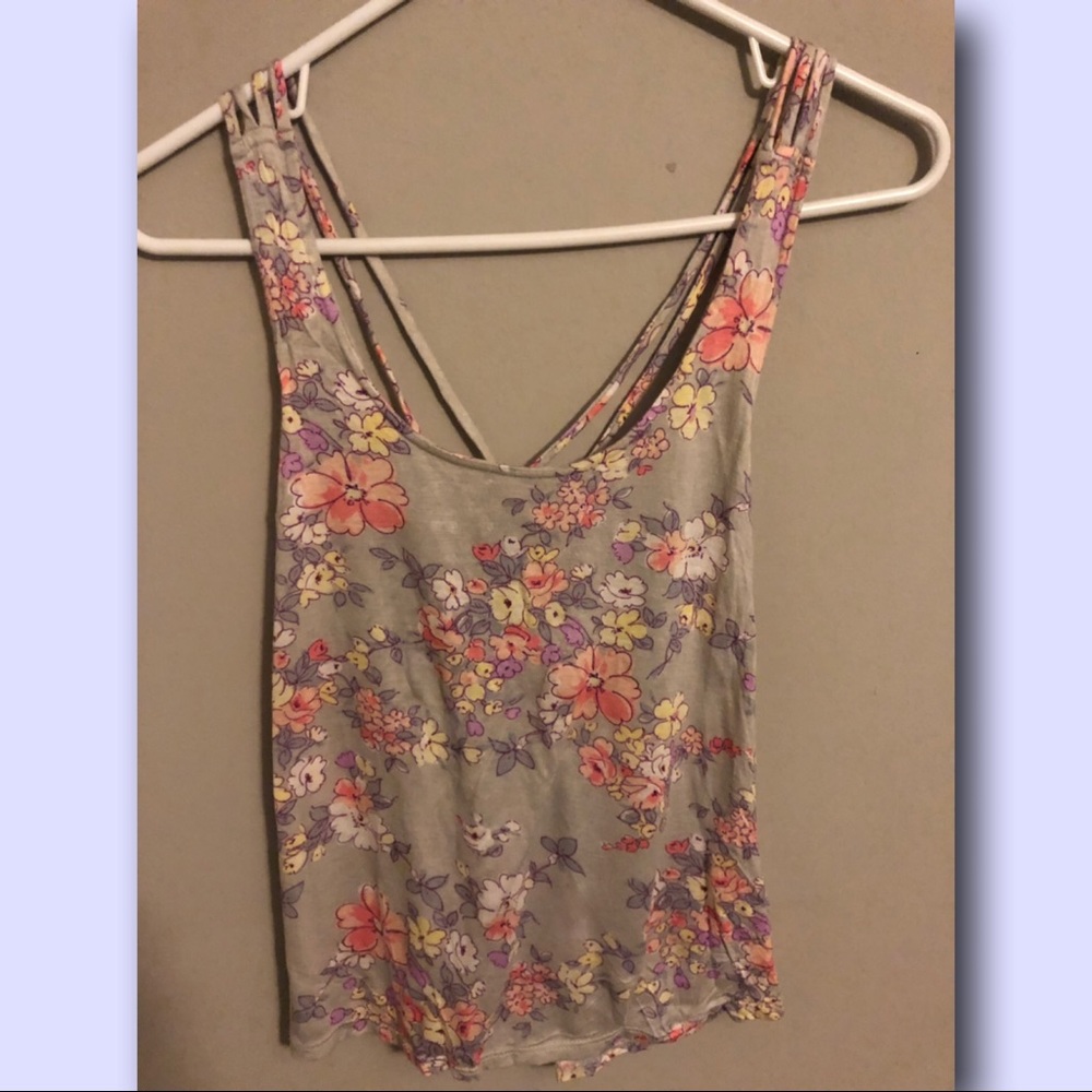 Floral tank top